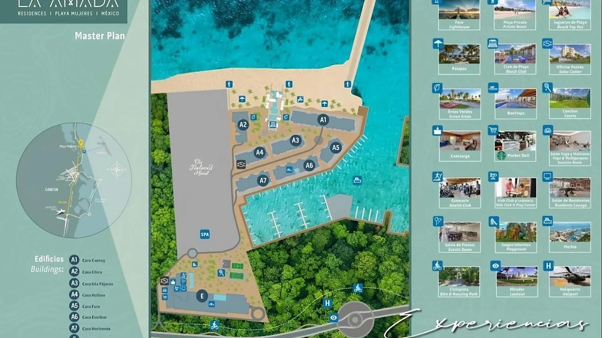 Marina Vista Retreat In Cancun La Amada 公寓